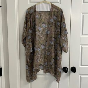 Show Me Your MuMu feather kimono